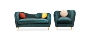 Fauteuil 2 pièces