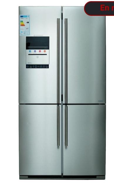 Refrigérateur Astech FC700CML side by side 4 portes inox