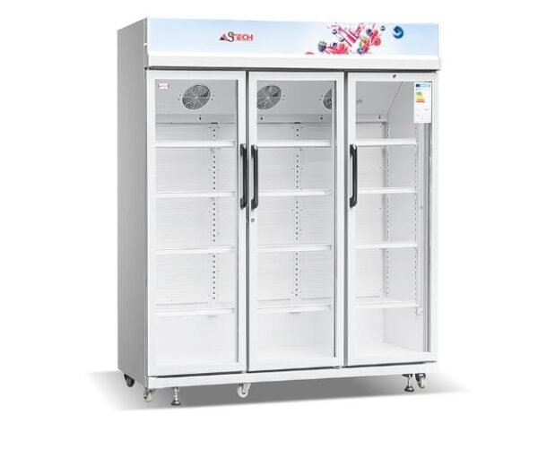 Refrigérateur Astech FV1600 TD-GR vitrines 3portes