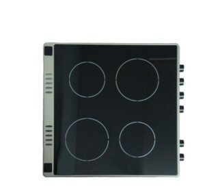 Cuisinière Astech CK78PLFOEL 60/60 4 feux électriques four électrique