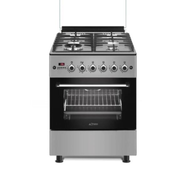 Cuisinière Astech CK64GAZF 60/60 4 options Ventilo + Ecran