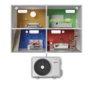 Multi split climatiseur Astech 9/9/12/12
