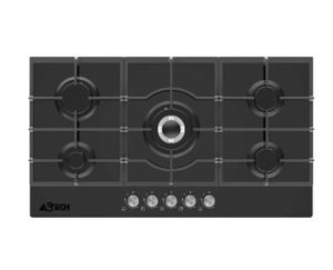 Plaque de Cuisson Astech PL91CZ-90NO-MA 5 Feux Gaz